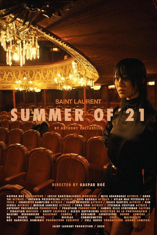 Saint Laurent: Summer of '21 2020 official movie poster