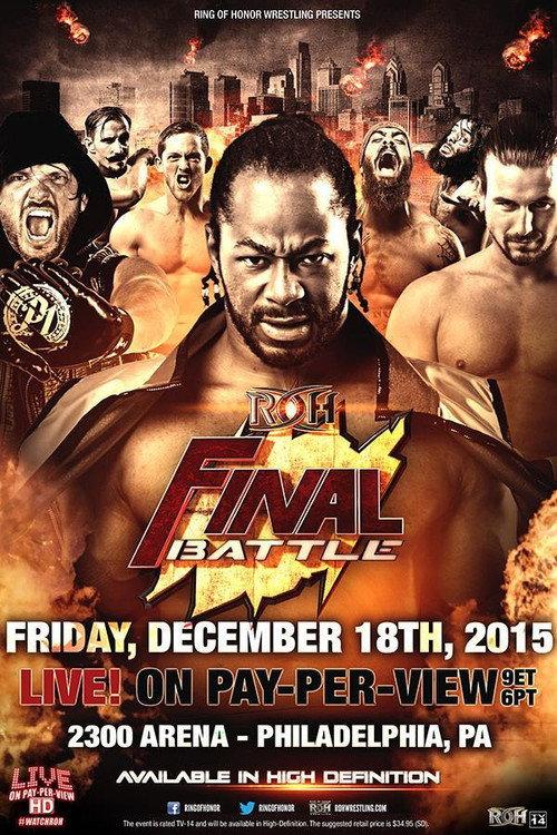ROH Final Battle 2015 2015 official movie poster