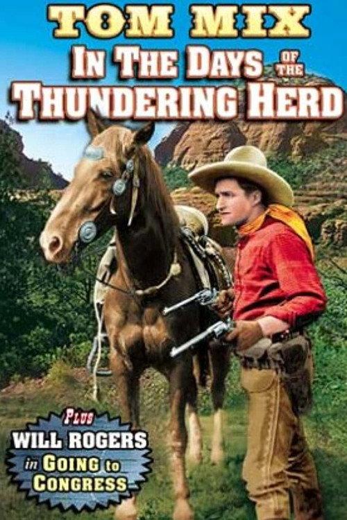 In the Days of the Thundering Herd 1914 official movie poster