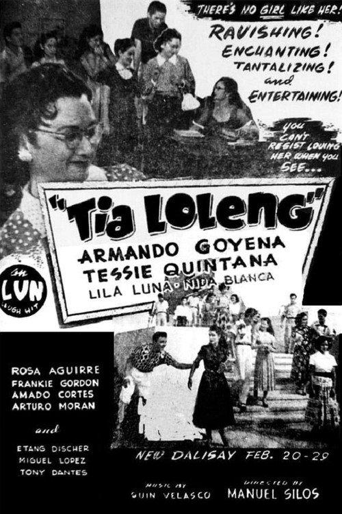 Tia Loleng 1952 official movie poster