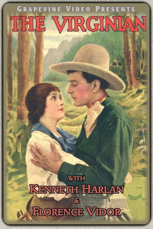 The Virginian 1923 official movie poster