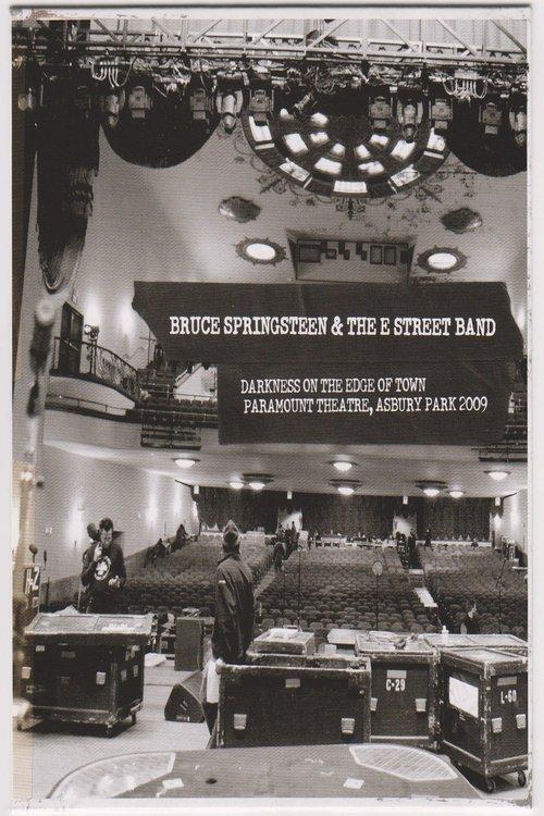 Bruce Springsteen & The E Street Band – Darkness on the Edge of Town: Paramount Theatre, Asbury Park 2009 2010 official movie poster