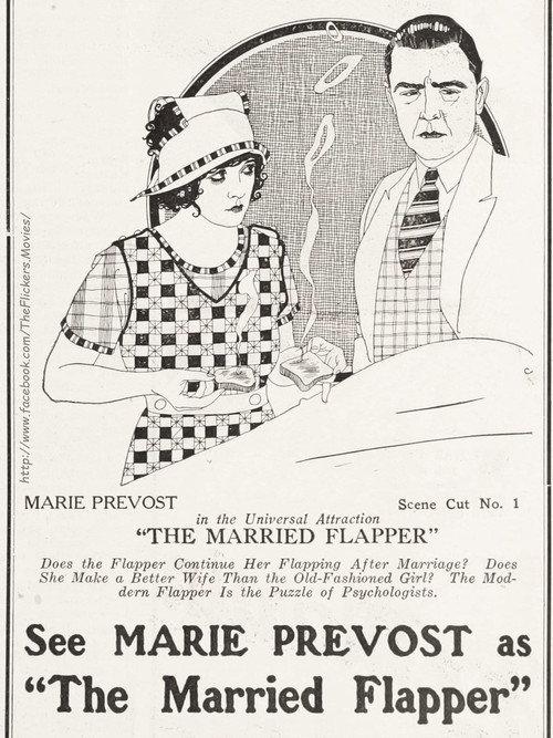 The Married Flapper 1922 official movie poster