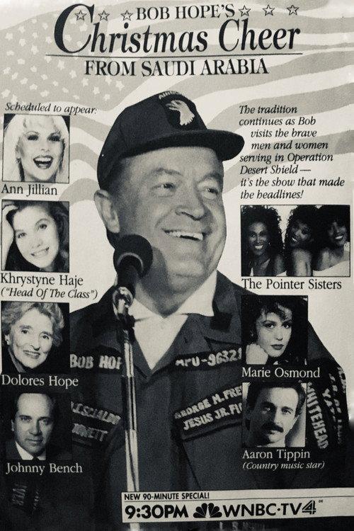 Bob Hope's Christmas Cheer from Saudi Arabia 1991 official movie poster