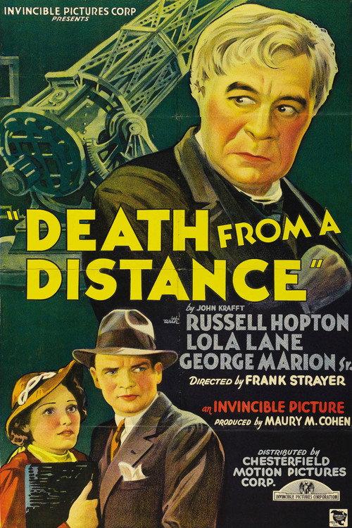 Death from a Distance 1935 official movie poster