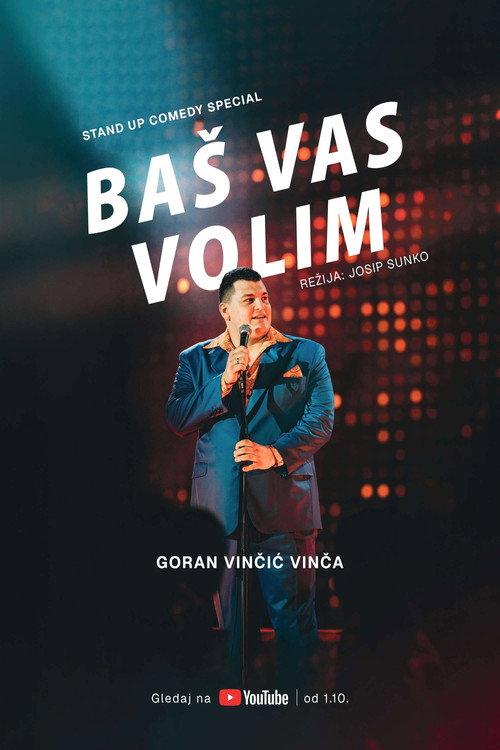 Goran Vincic: I Love You So 2025 official movie poster