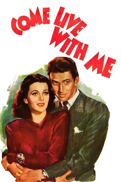 Come Live with Me 1941 official movie poster