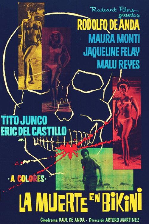 La muerte en bikini 1967 official movie poster
