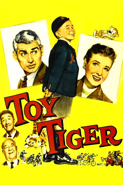 Toy Tiger 1956 official movie poster