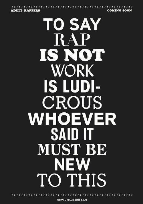 Adult Rappers 2015 official movie poster