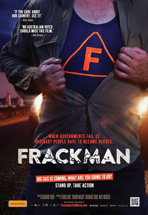 Frackman 2015 official movie poster