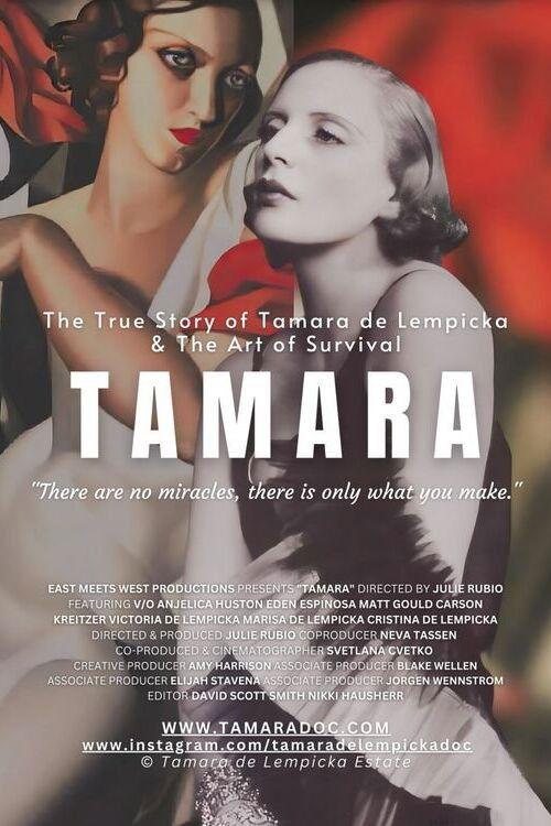 The True Story of Tamara de Lempicka and the Art of Survival 2024 official movie poster