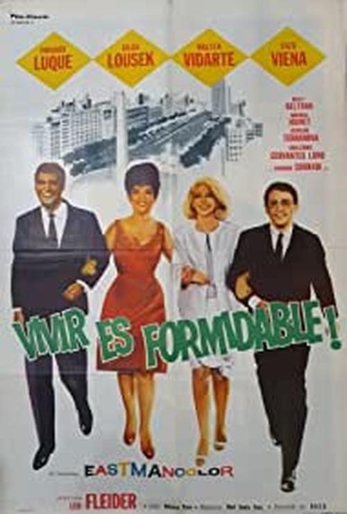 Life is formidable 1966 official movie poster