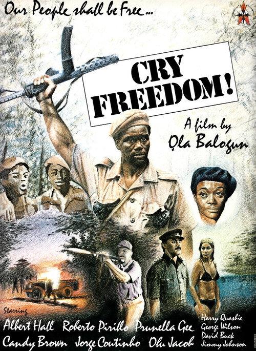 Cry Freedom 1981 official movie poster