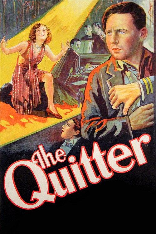 The Quitter 1929 official movie poster
