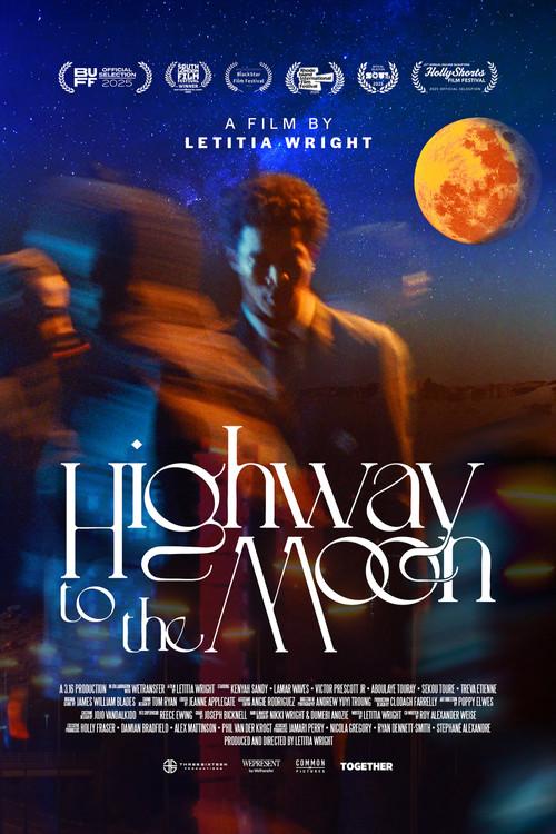 Highway to the Moon 2025 official movie poster