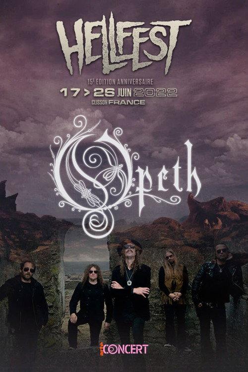 Opeth - Au Hellfest 2022 2022 official movie poster