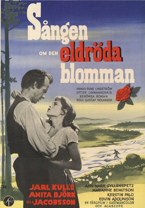 Song of the Scarlet Flower 1956 official movie poster