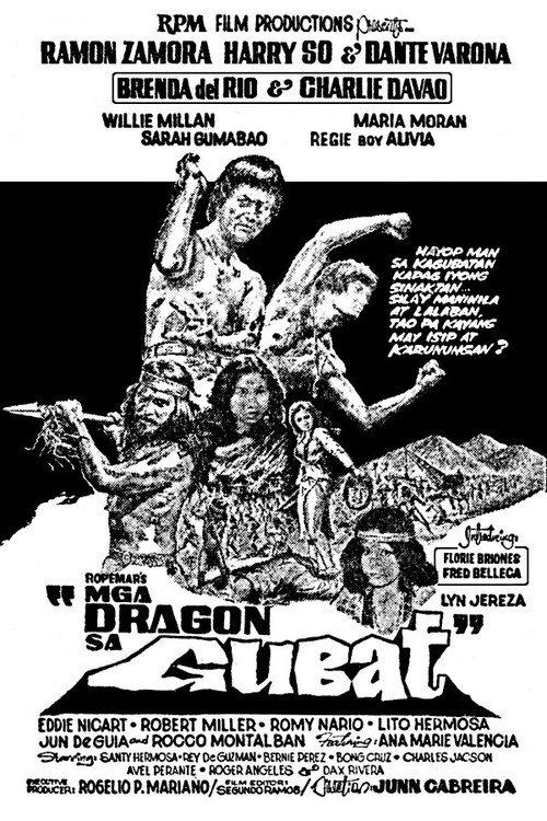 Mga Dragon sa Gubat 1977 official movie poster