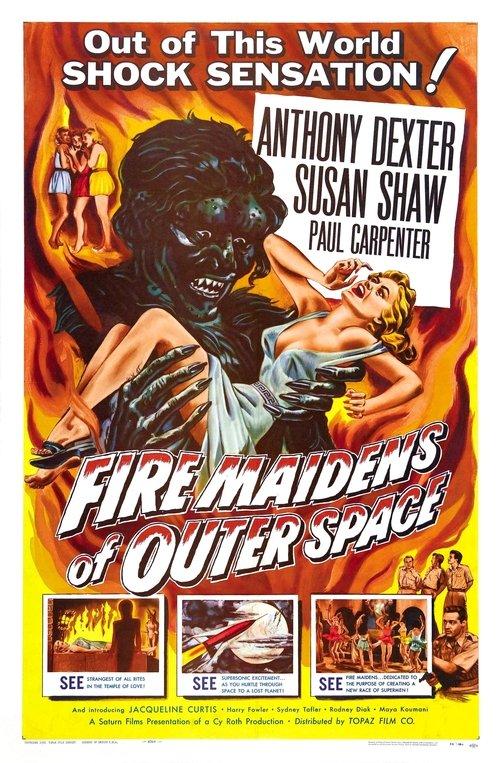 Fire Maidens of Outer Space 1956 official movie poster