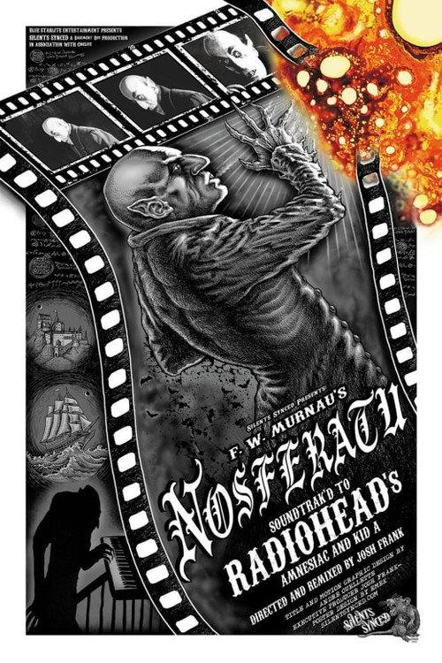 Radiohead X Nosferatu: A Symphony of Horror 2025 official movie poster