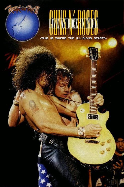 Guns N' Roses: Rock in Rio II - Second Night 1991 official movie poster