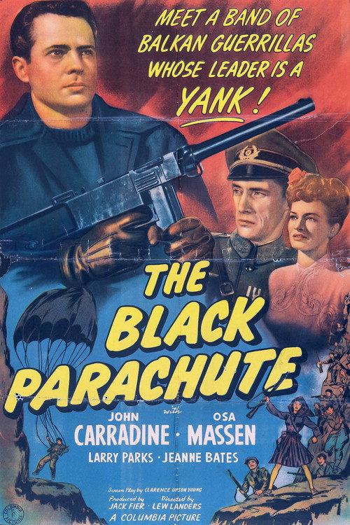 The Black Parachute 1944 official movie poster