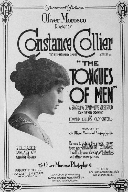 The Tongues of Men 1916 official movie poster