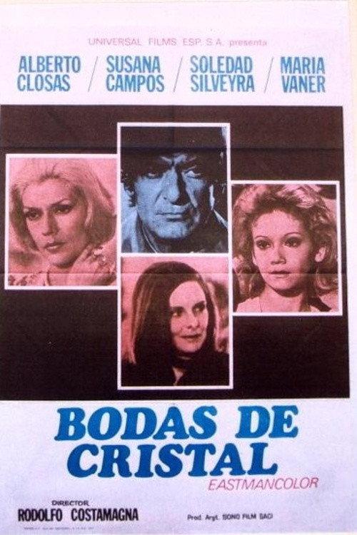 Bodas de cristal 1975 official movie poster