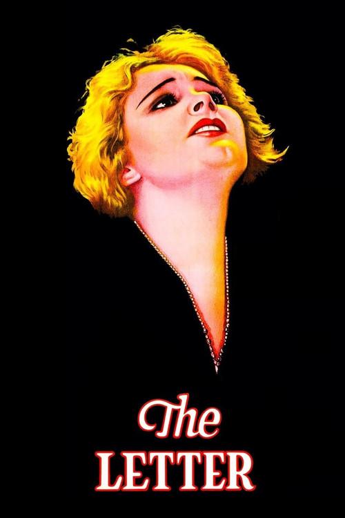The Letter 1929 official movie poster