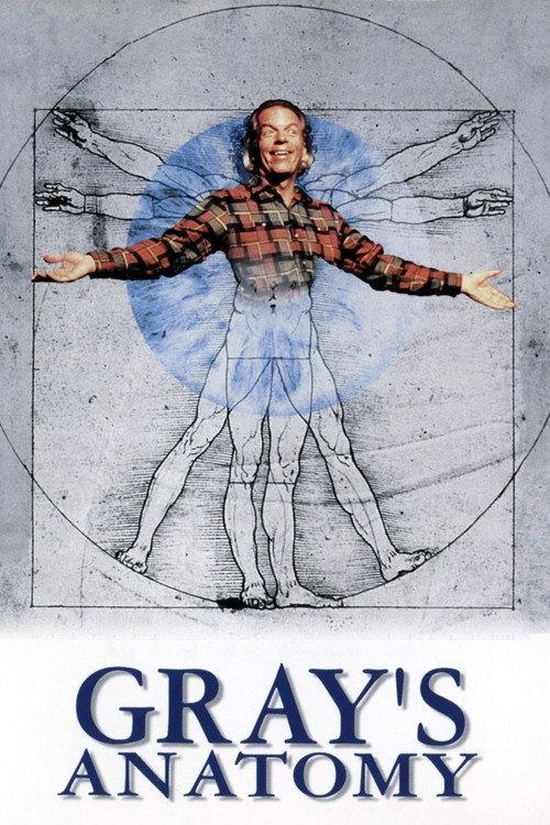 Gray's Anatomy 1996 official movie poster