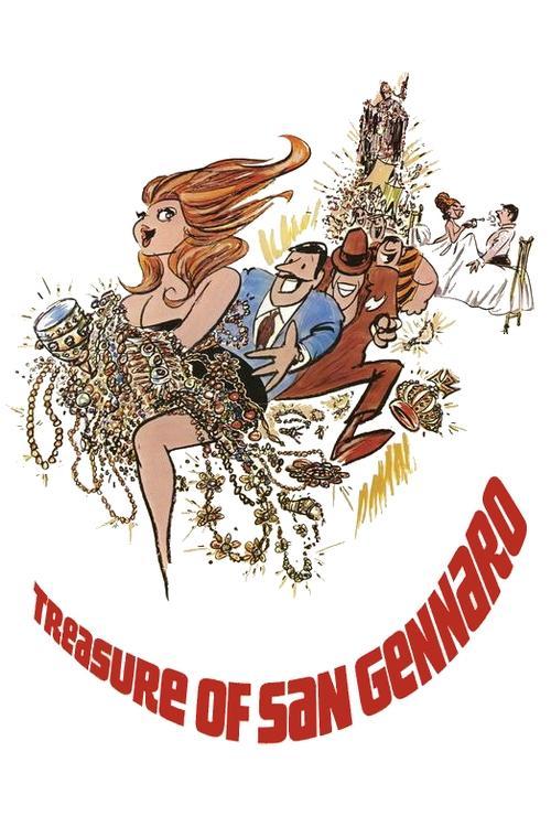 The Treasure of San Gennaro 1966 official movie poster