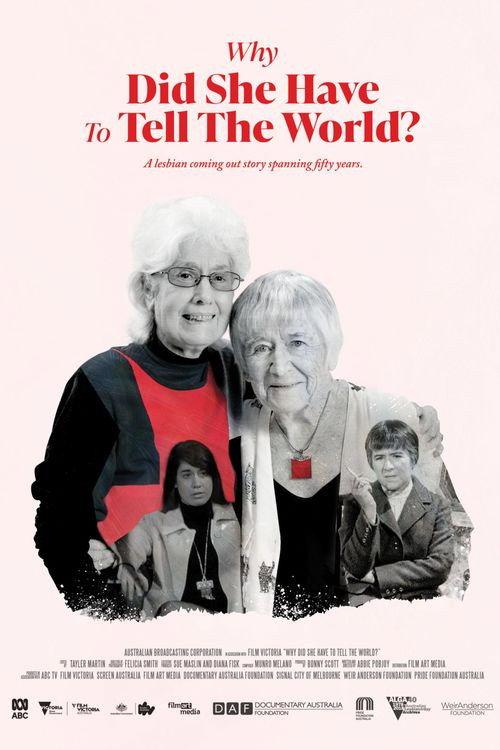 Why Did She Have to Tell the World? 2021 official movie poster