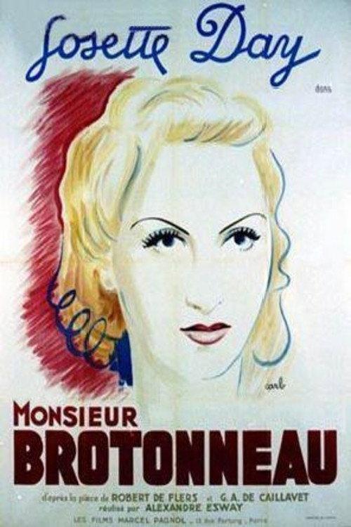 Monsieur Brotonneau 1939 official movie poster