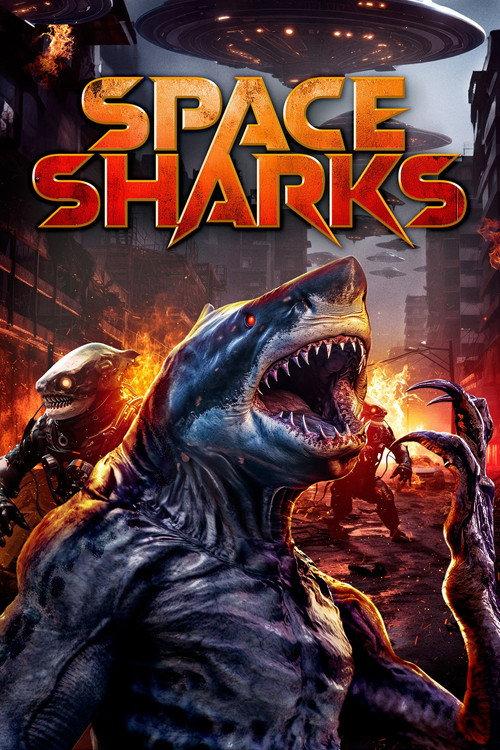 Space Sharks 2024 official movie poster