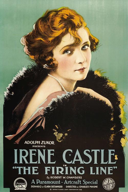 The Firing Line 1919 official movie poster