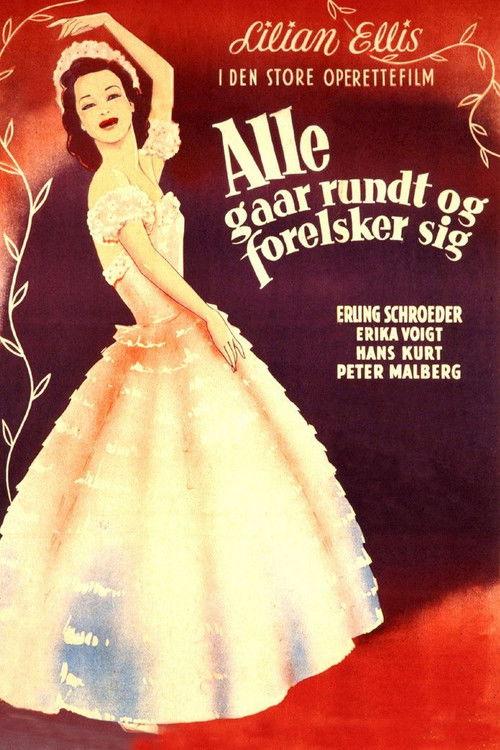 Alle gaar rundt og forelsker sig 1941 official movie poster