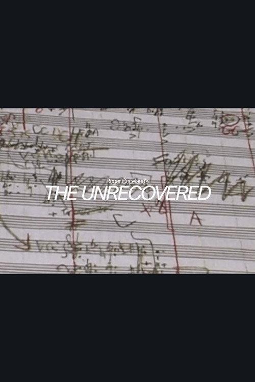 The Unrecovered 2007 official movie poster