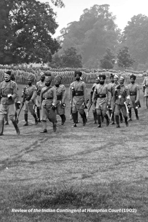 Review of the Indian Contingent at Hampton Court 1902 official movie poster