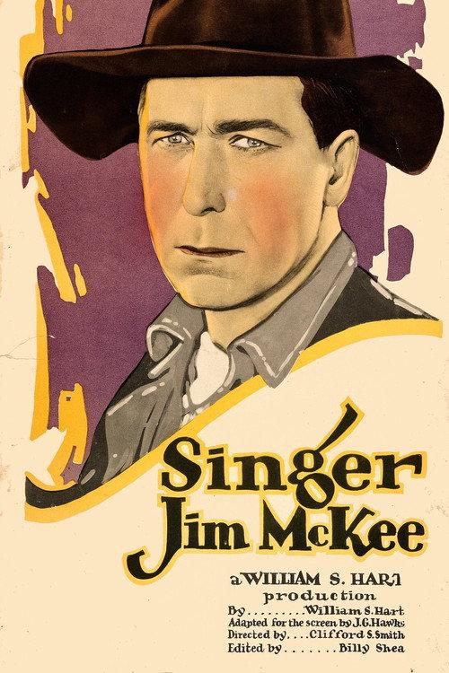 Singer Jim Mckee 1924 official movie poster