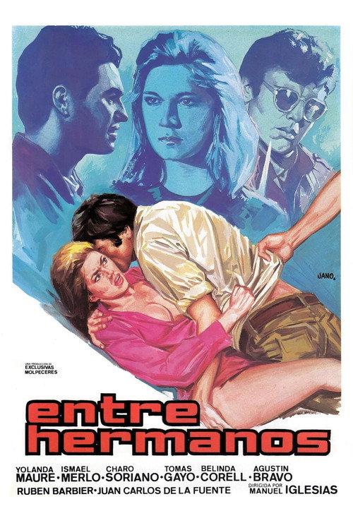 Entre hermanos 1984 official movie poster