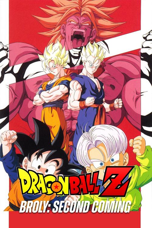 Dragon Ball Z: Broly - Second Coming 1994 official movie poster
