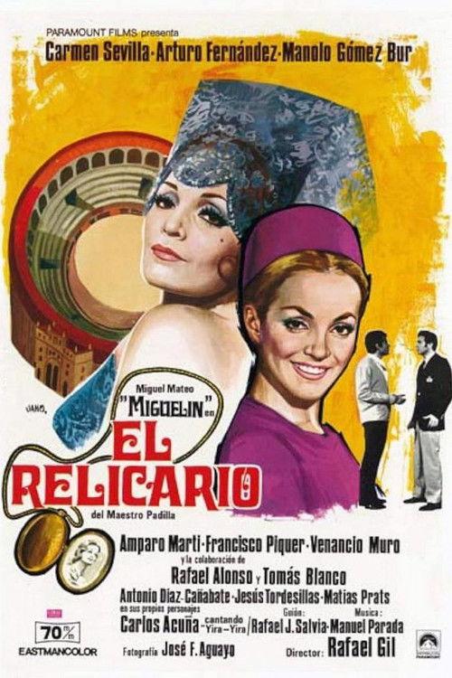 El relicario 1970 official movie poster