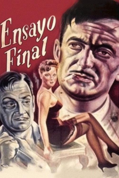 Ensayo final 1955 official movie poster