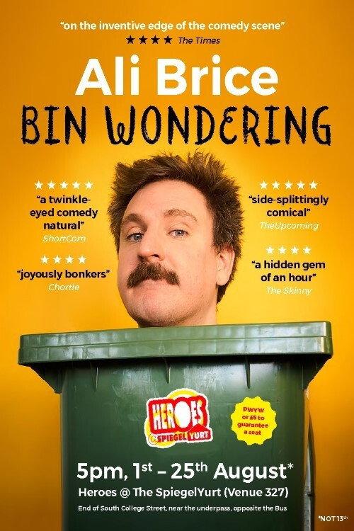 Ali Brice - Bin Wondering 2020 official movie poster