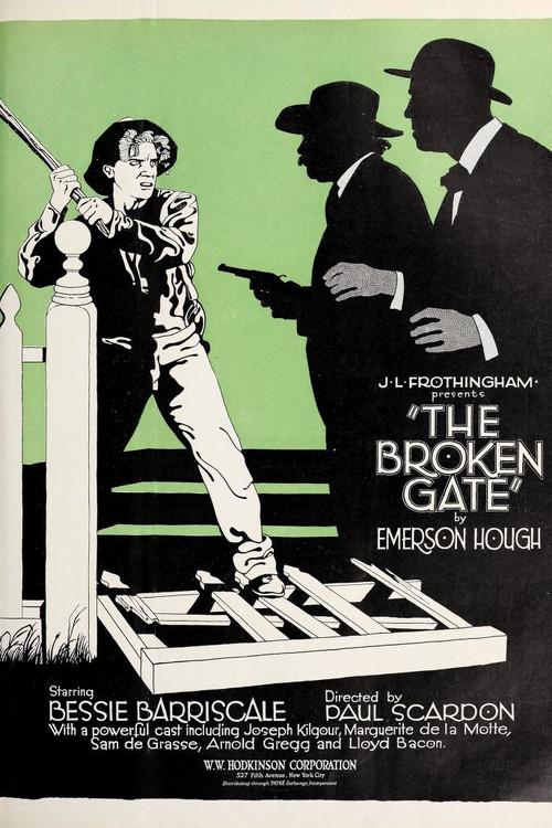 The Broken Gate 1920 official movie poster