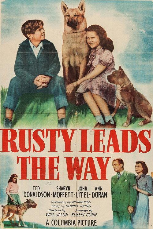Rusty Leads the Way 1948 official movie poster