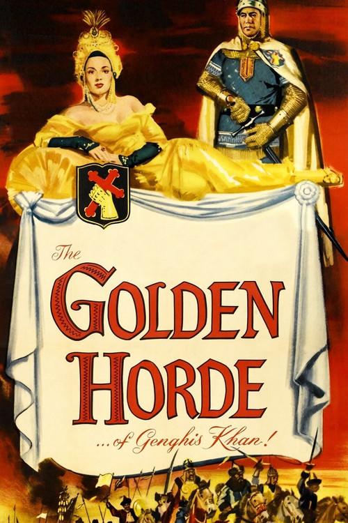 The Golden Horde 1951 official movie poster