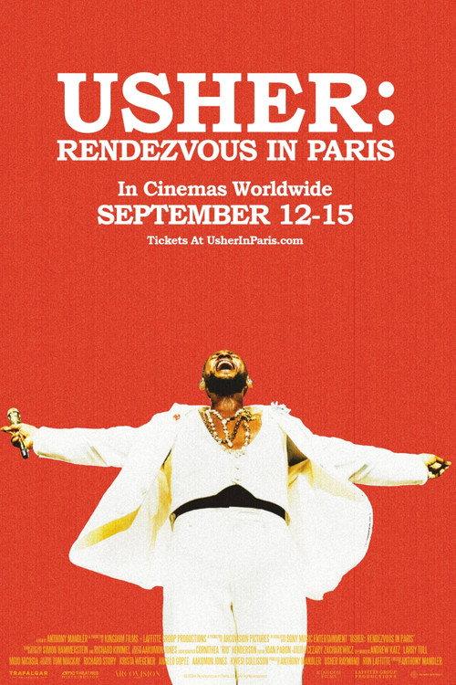 USHER: Rendezvous in Paris 2024 official movie poster