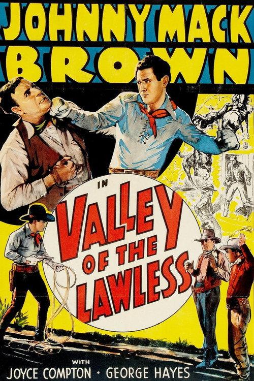 Valley of the Lawless 1936 official movie poster